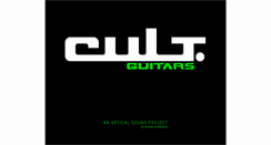Desktop Screenshot of cultguitars.com